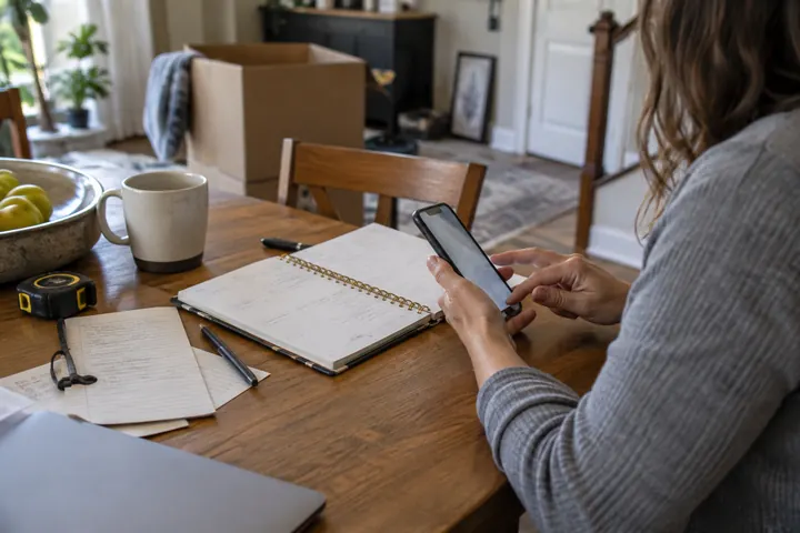 Coordinating a schedule with a phone and planner